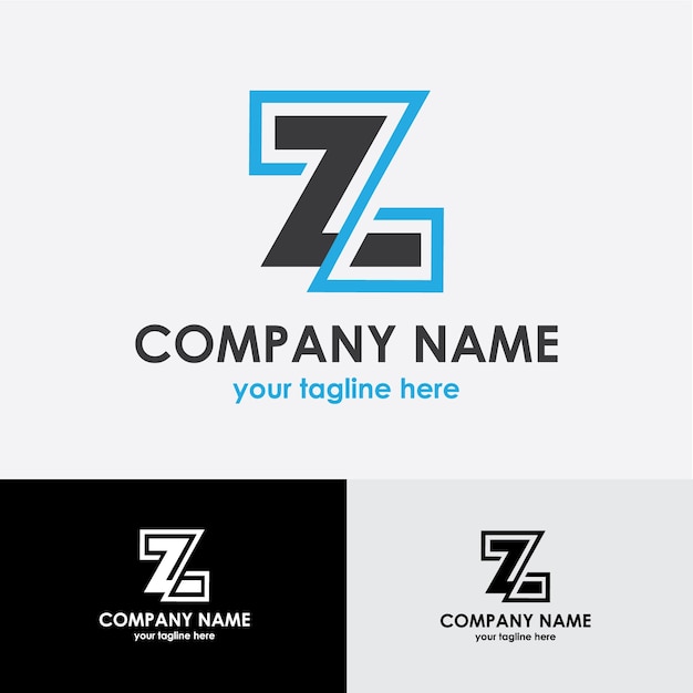Vector logotipo de la empresa z