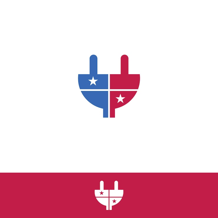Vector logotipo del enchufe de panamá