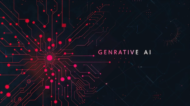 Logotipo con la escritura GENERATIVE AI