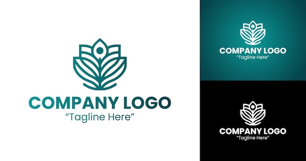 Logotipo de Escudo Azul Oscuro para Compañía de Seguridad y Negocio de Protección Tecnológica