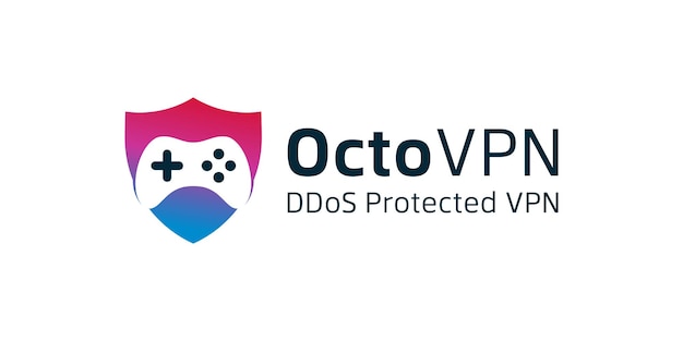 Logotipo del escudo y combinación del dispositivo de control logotipo de la estación de juego