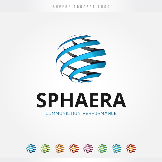 Logotipo de la esfera de rendimiento