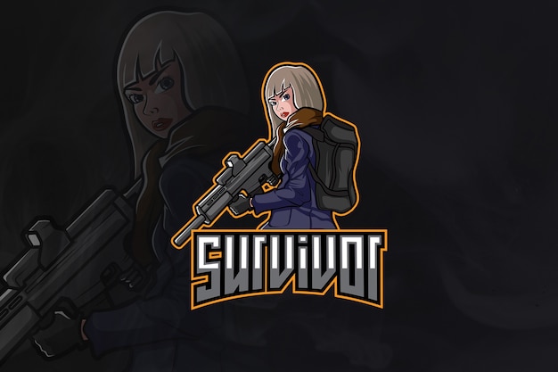 Logotipo de Esport del ejército femenino