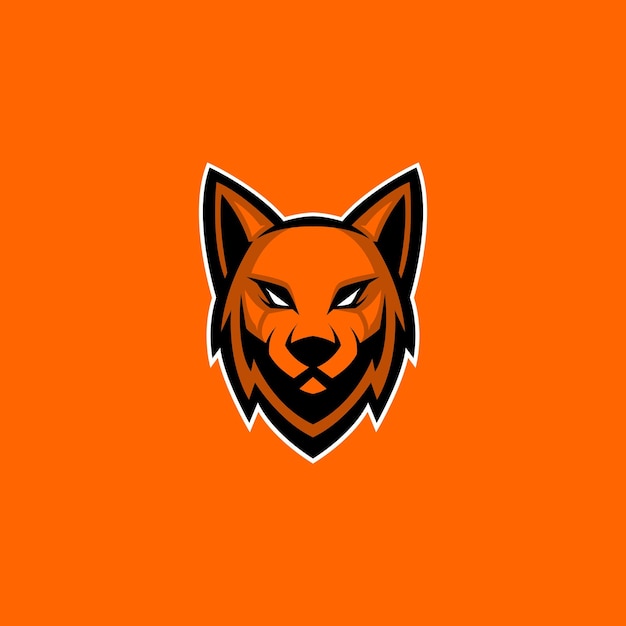 Logotipo de esport de lobo