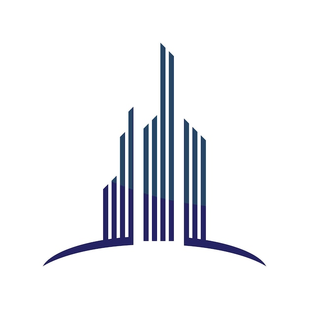 logotipo del esquema del edificio
