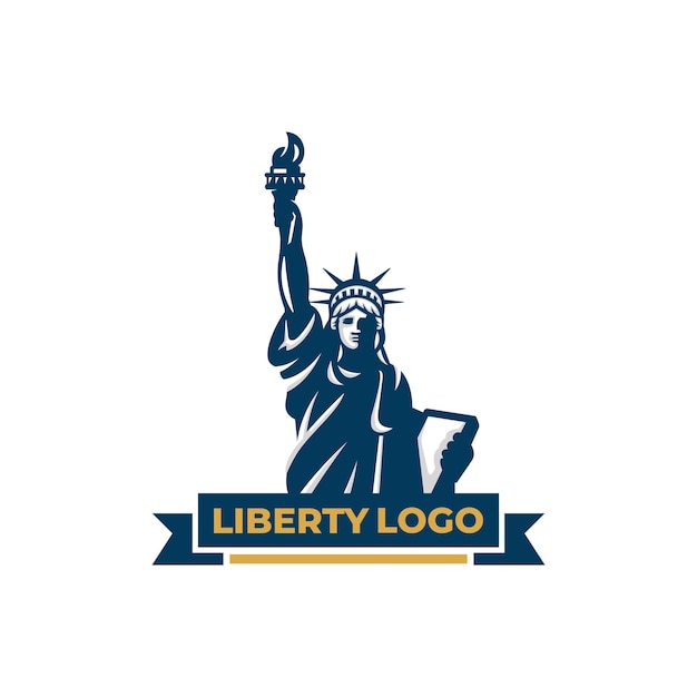 Logotipo de la estatua de la libertad