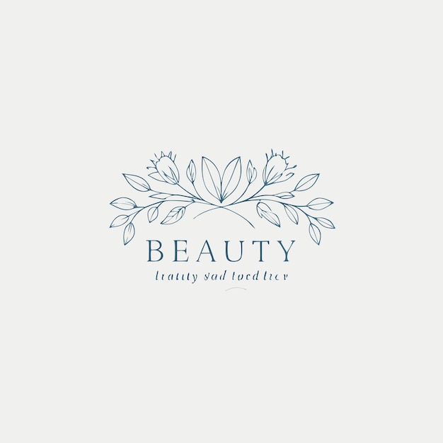 logotipo estético minimalista dibujo simple a mano