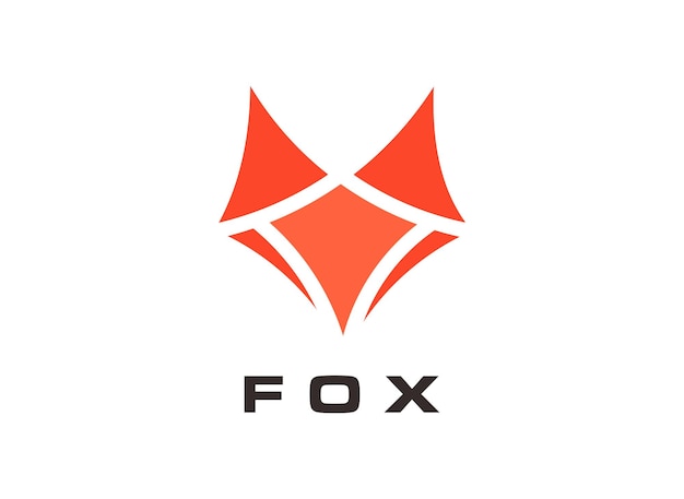 Un logotipo estilizado de zorro en naranja y negro que representa la agilidad y la inteligencia