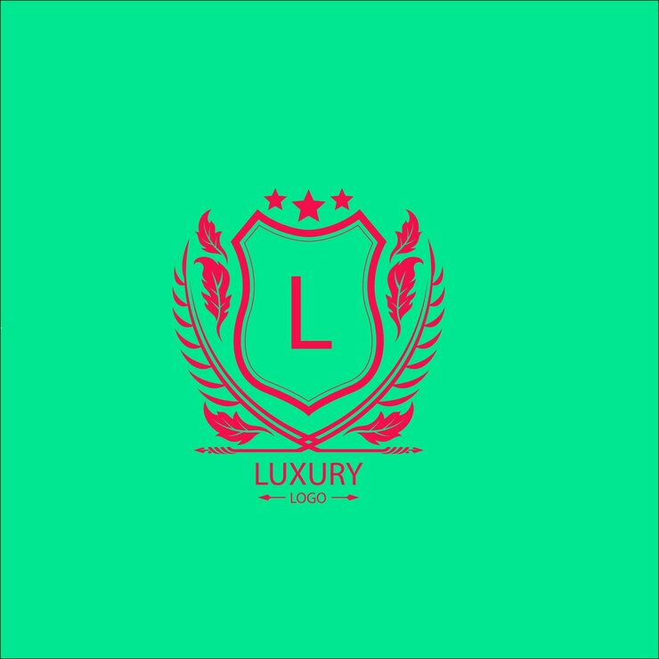 Vector con el logotipo de estilo de lujo vintage