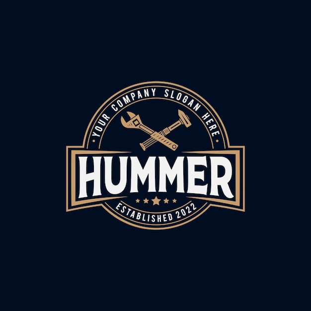 Logotipo de estilo retro vintage para su empresa
