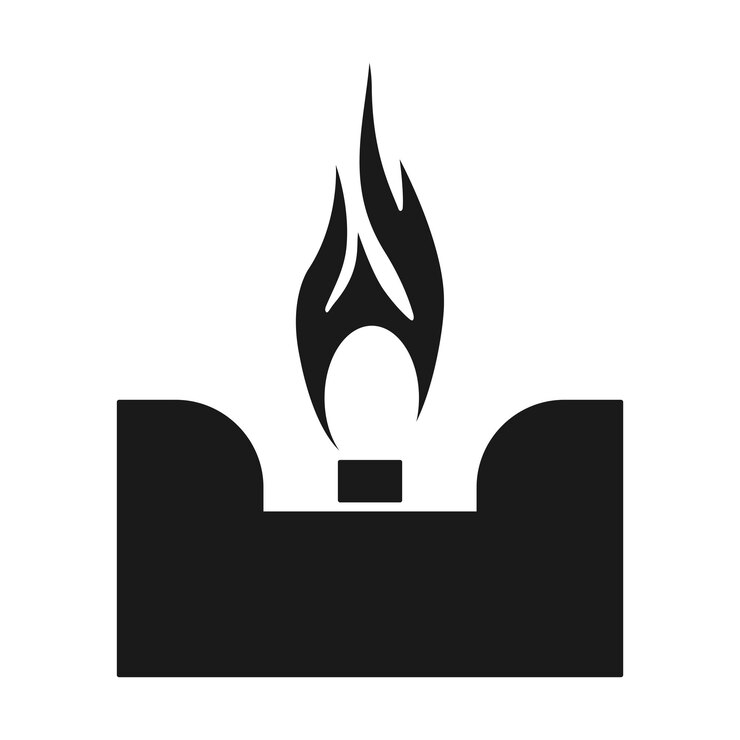 Vector logotipo de estufa