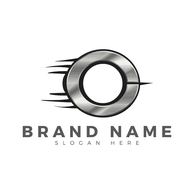 un logotipo para una etiqueta de nombre que dice "nombre de marca"