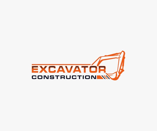 logotipo de la excavadora