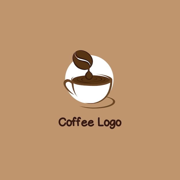 Logotipo de extracto de café, adecuado para su cafetería o negocio de café