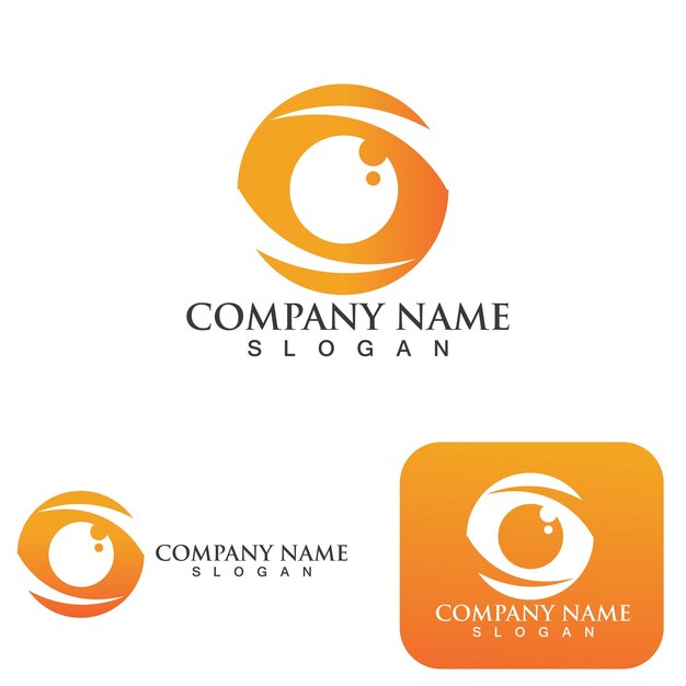 Logotipo de Eye Care Branding Identidad Corporativa