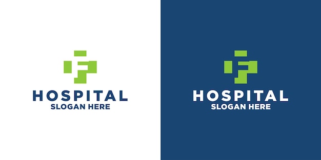 Logotipo f hospital médico