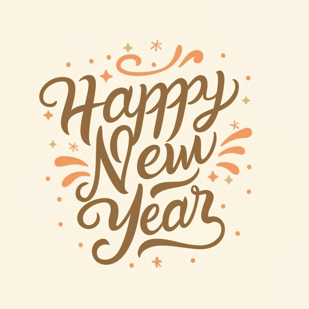 Logotipo de Feliz Año Nuevo