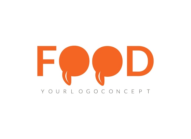 El logotipo del festival de comida