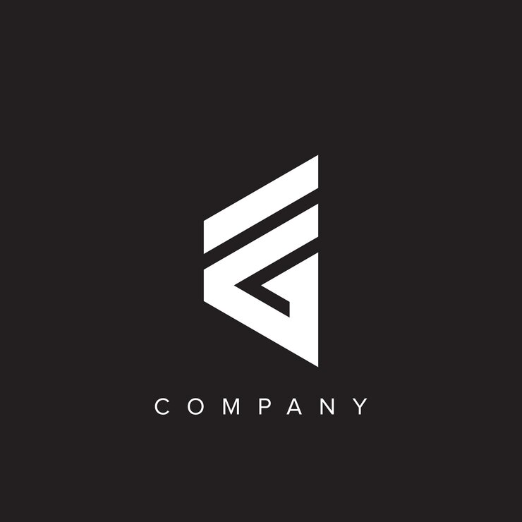 Vector logotipo de fg y logotipo de gf basados en la inicial creativa mínima