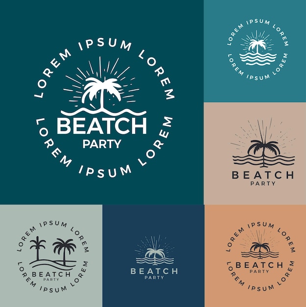 El logotipo de la fiesta Beatch