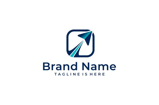 logotipo financiero de la dirección superior de la empresa