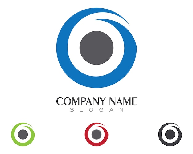 Vector logotipo de finanzas empresariales