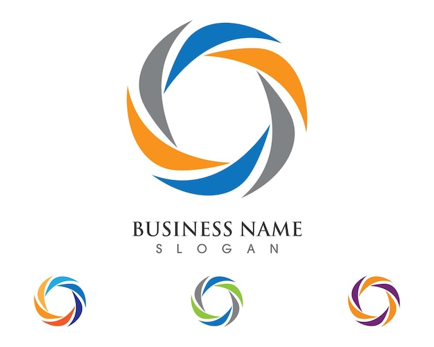 Logotipo de finanzas empresariales