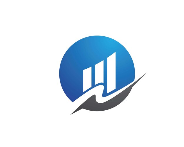 Logotipo de finanzas empresariales