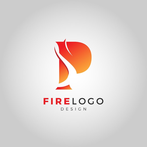 El logotipo de FIRE con la letra P