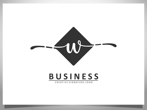 Logotipo de firma dibujado a mano recortado letra S aislado fondo negro