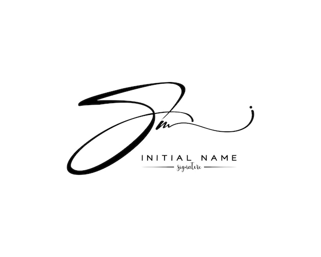el logotipo de la firma manuscrita inicial