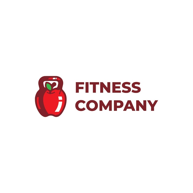 Logotipo de fitness y gimnasio