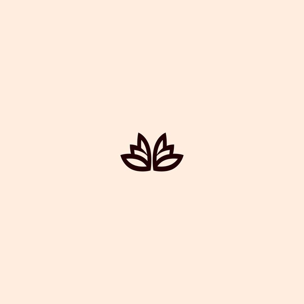 logotipo de la flor de loto
