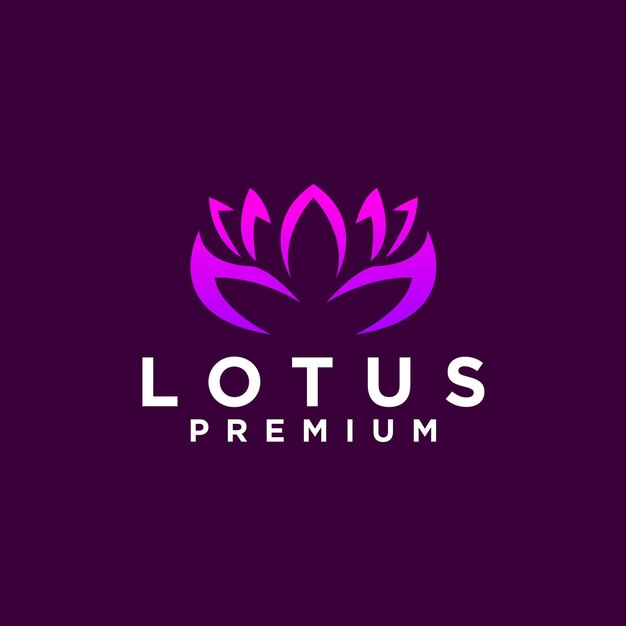 logotipo de la flor de loto
