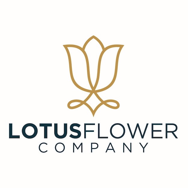 logotipo de la flor de loto