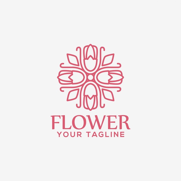 Logotipo de la flor