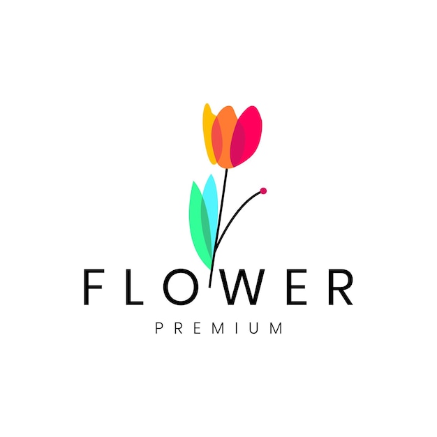 Logotipo de la flor