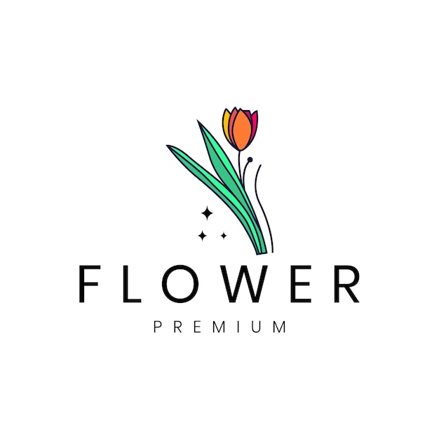 Logotipo de la flor