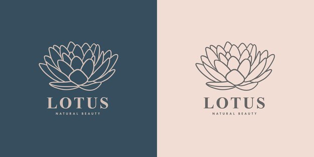 Logotipo floral Hojas y flores Jardín botánico Vector Diseño floral de la vida