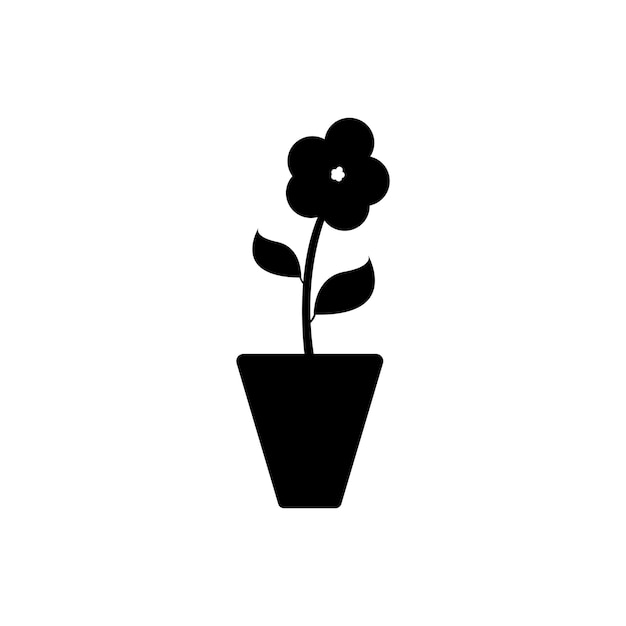 Logotipo de florero