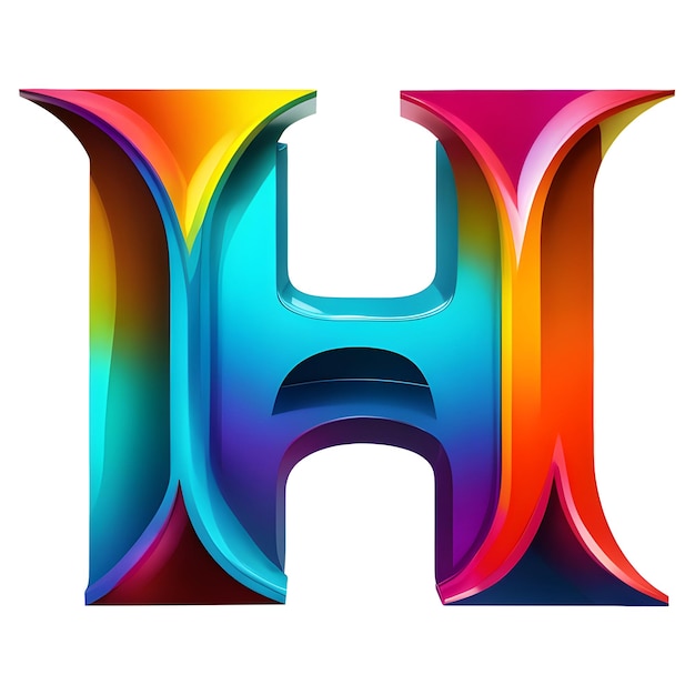 Logotipo en forma de letra H