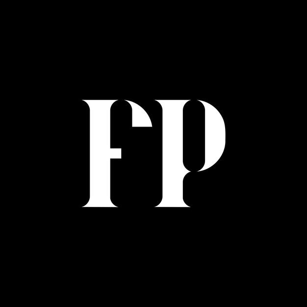 El logotipo de FP P es un monograma en mayúscula de la letra inicial FP. El logotipo del FP es de color blanco.