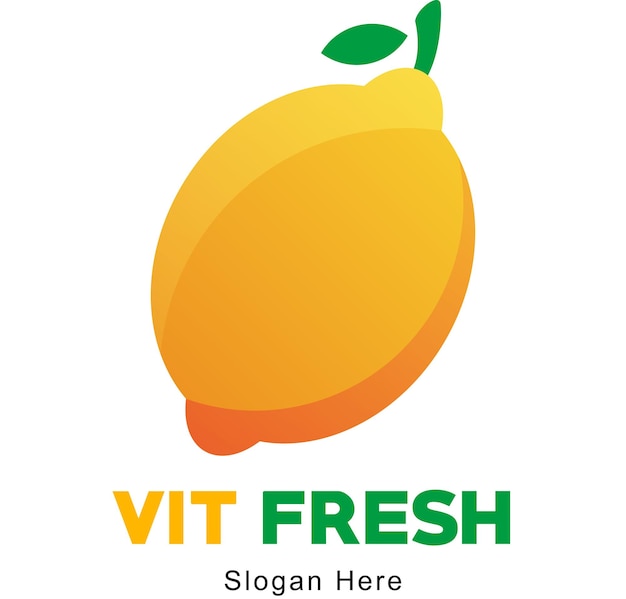 Vector logotipo fresco de vit