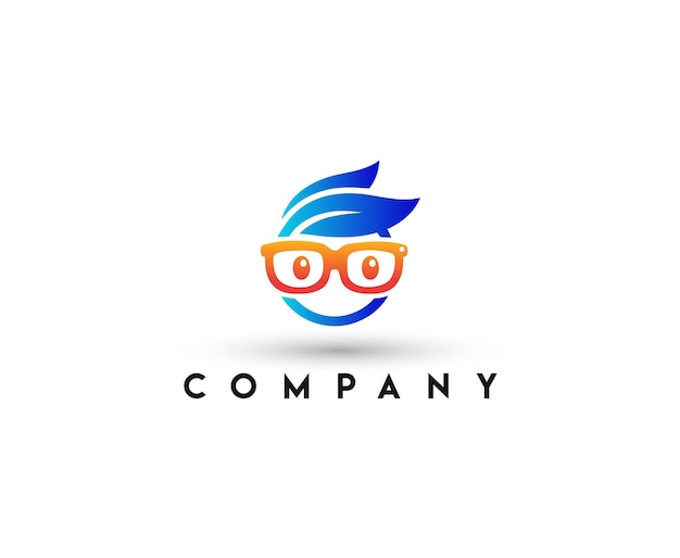 Logotipo friki orgánico