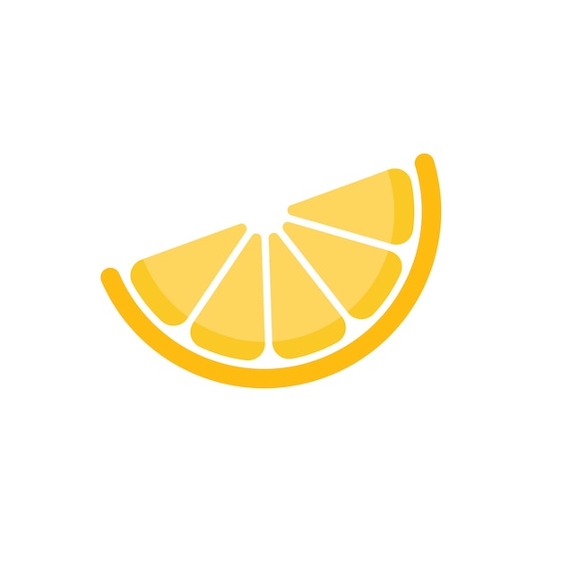 Logotipo de la fruta naranja plantilla de ilustración vectorial
