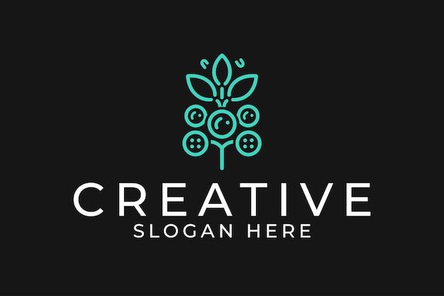 El logotipo de la fruta