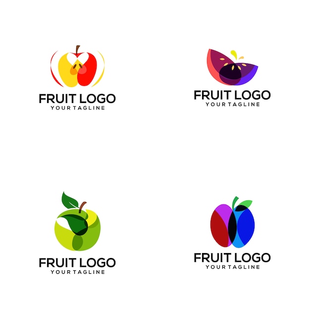 Logotipo de frutas
