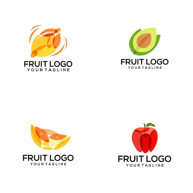 Logotipo de frutas