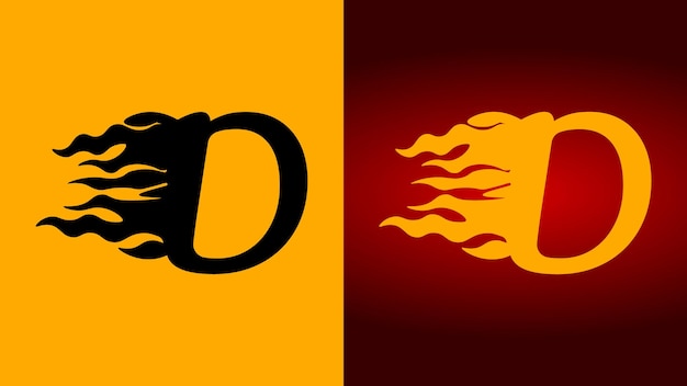 Logotipo de fuego d