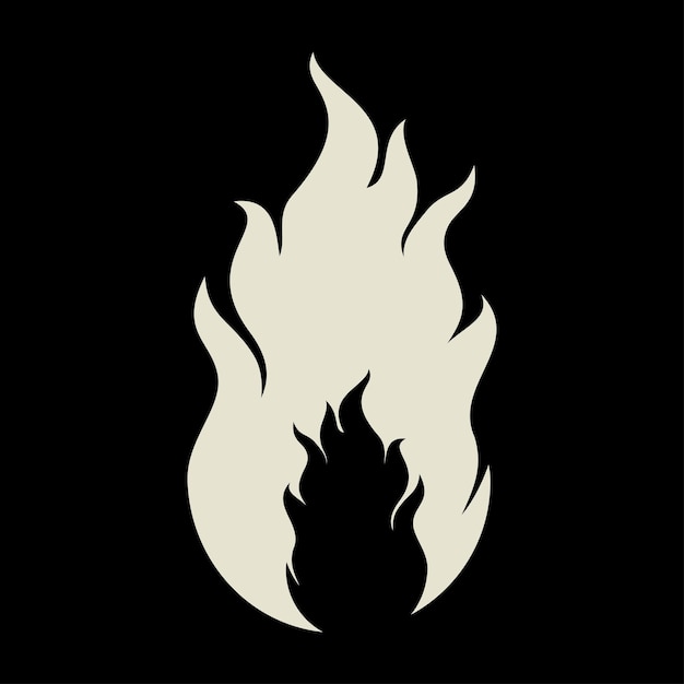 Logotipo Fuego Icono vectorial de la plantilla Concepto del logotipo de petróleo, gas y energía